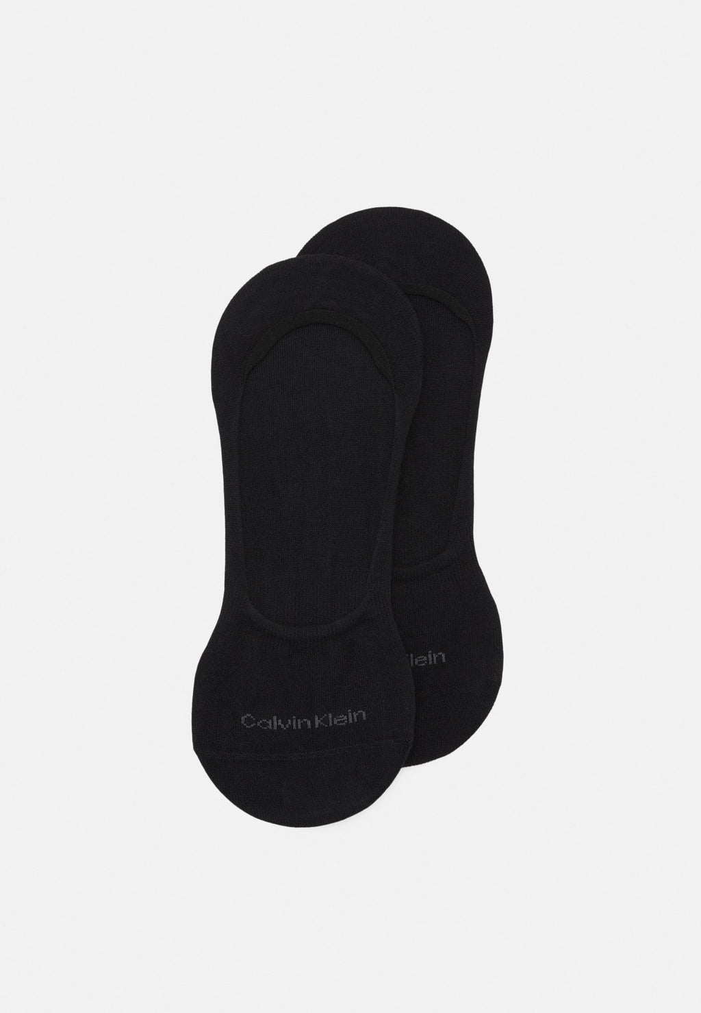 FOOTIE MID CUT UNISEX 2 PACK - Invisible socks - black