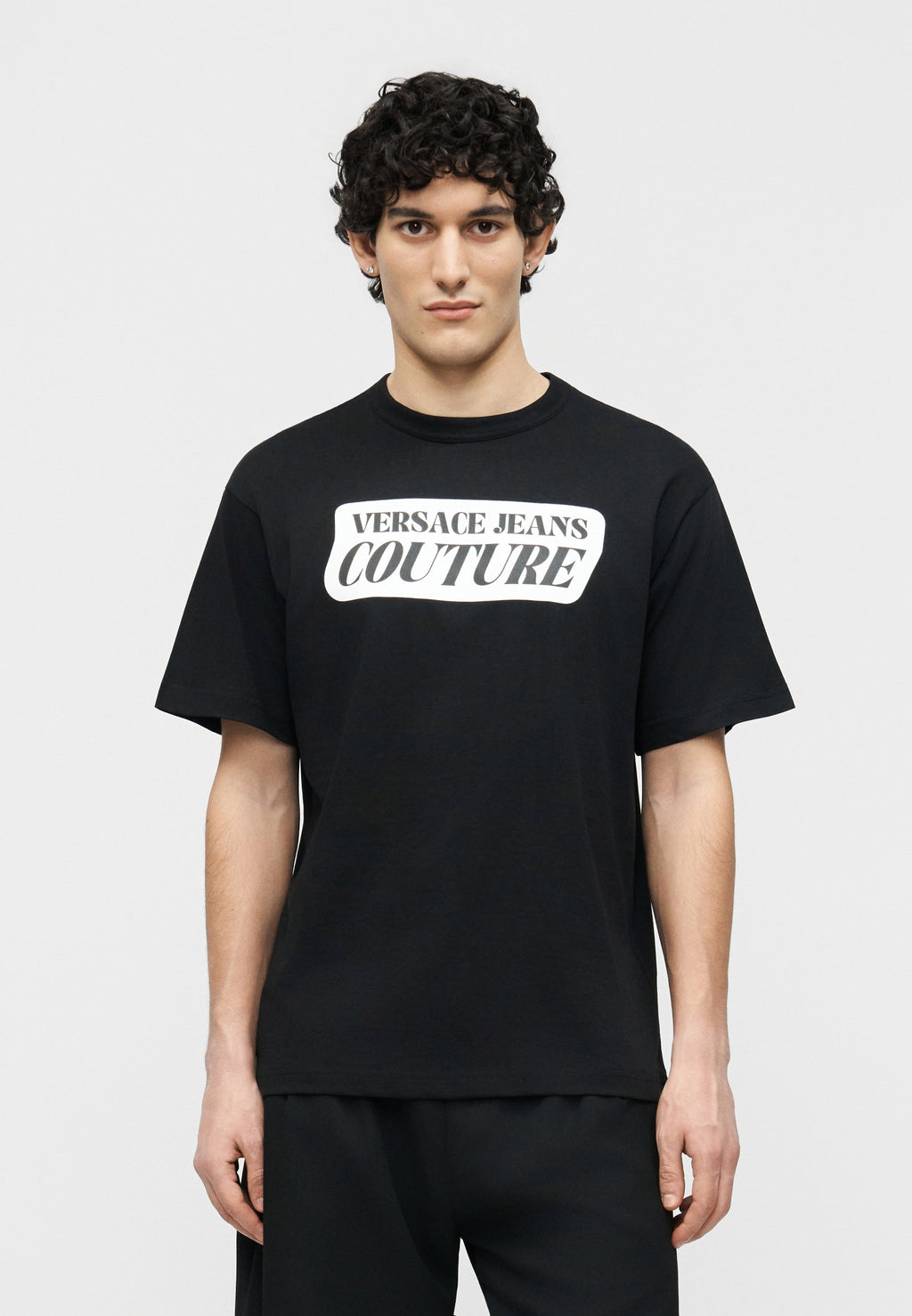 Print T-shirt - black