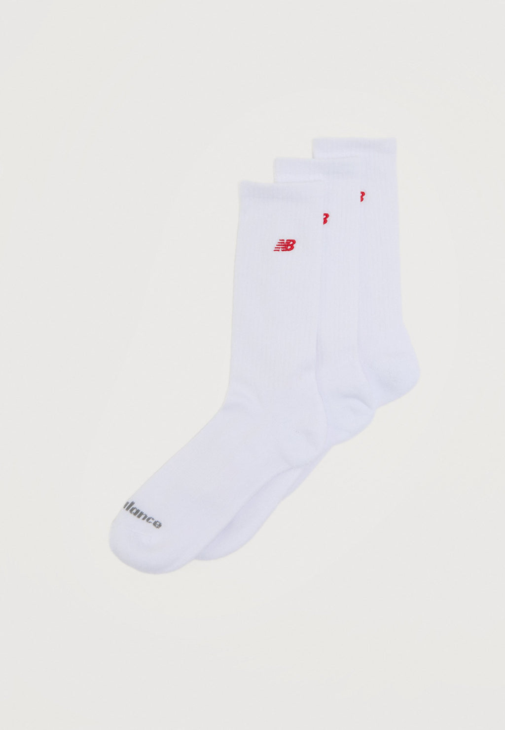 PATCH LOGO CREW UNISEX 3 PACK - Socks - white
