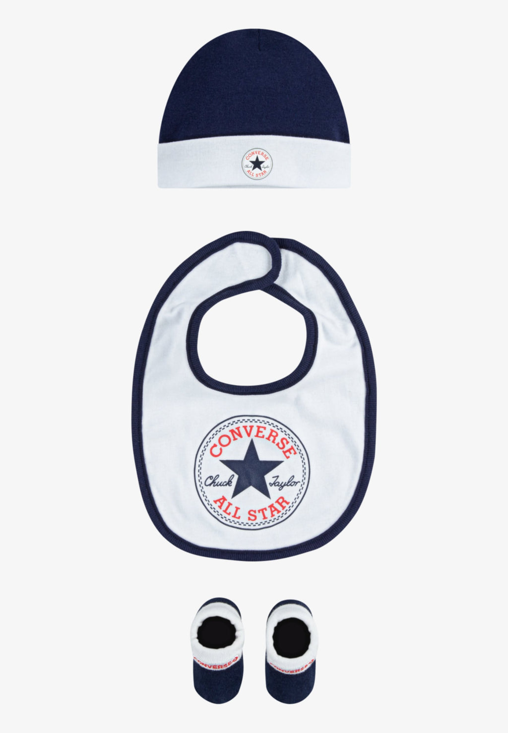 CHUCK INFANT HAT BIB BOOTIE SET - Scarf - obsidian