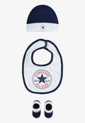 CHUCK INFANT HAT BIB BOOTIE SET - Scarf - obsidian