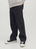 gy fit JJIALEX JJORIGINAL AKM 823 NOOS JNR Junior - Flared Jeans - black denim