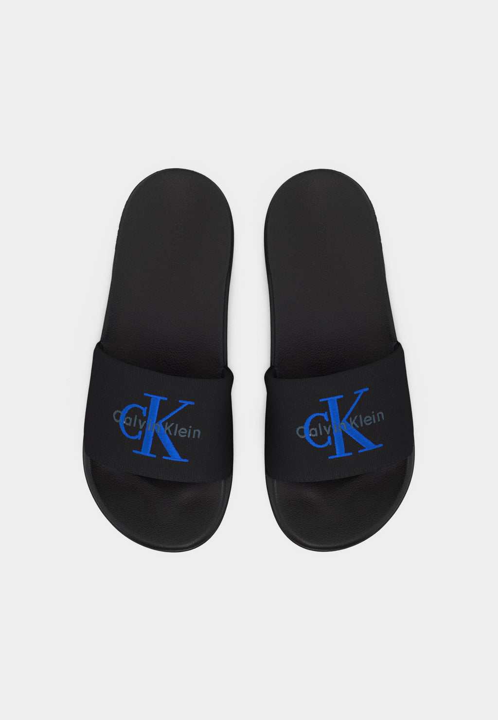 ESS SLIDE - Mules - black/lapis blue