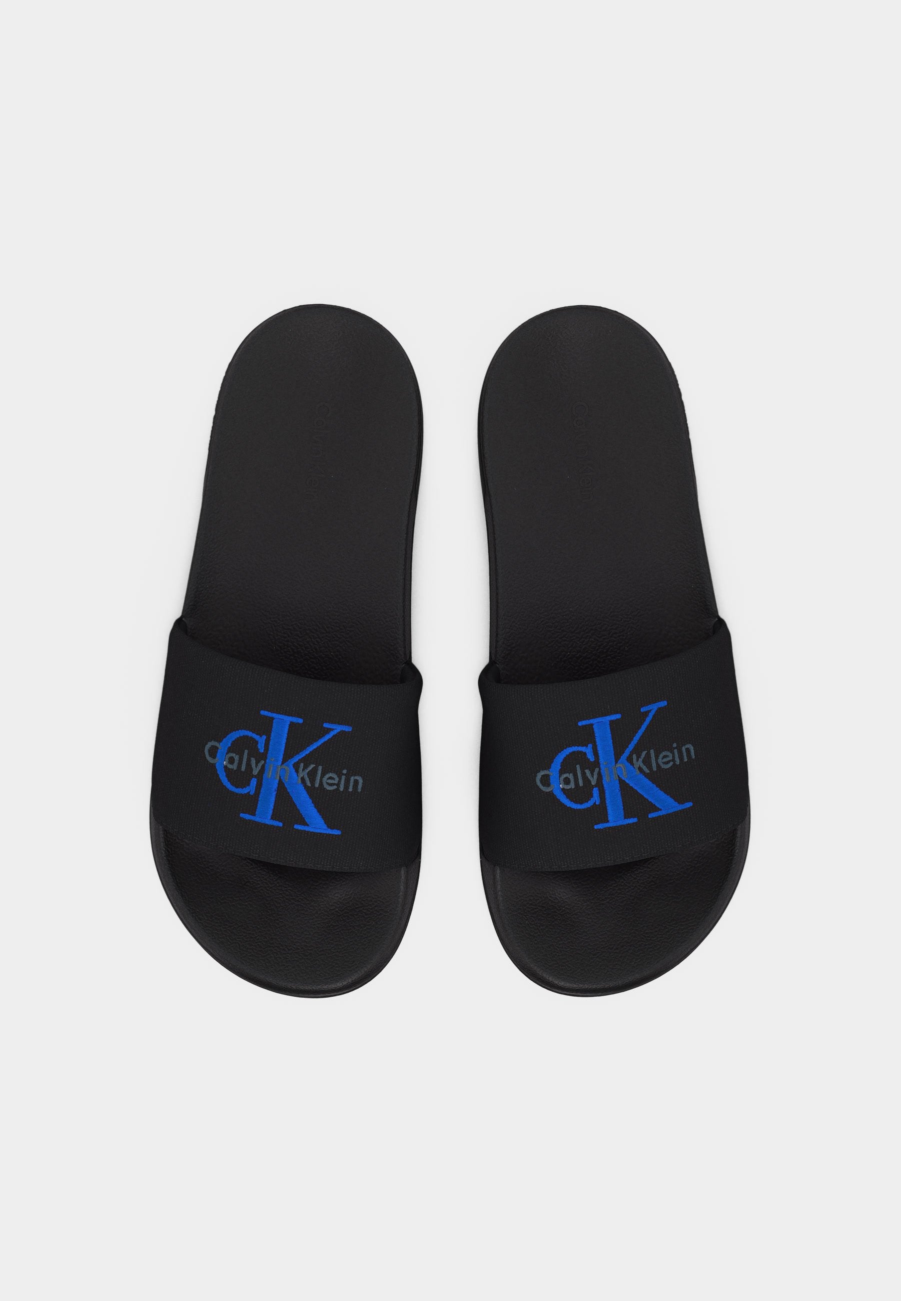 ESS SLIDE - Mules - black/lapis blue