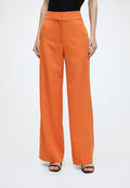 HIMIA - Trousers - bright orange