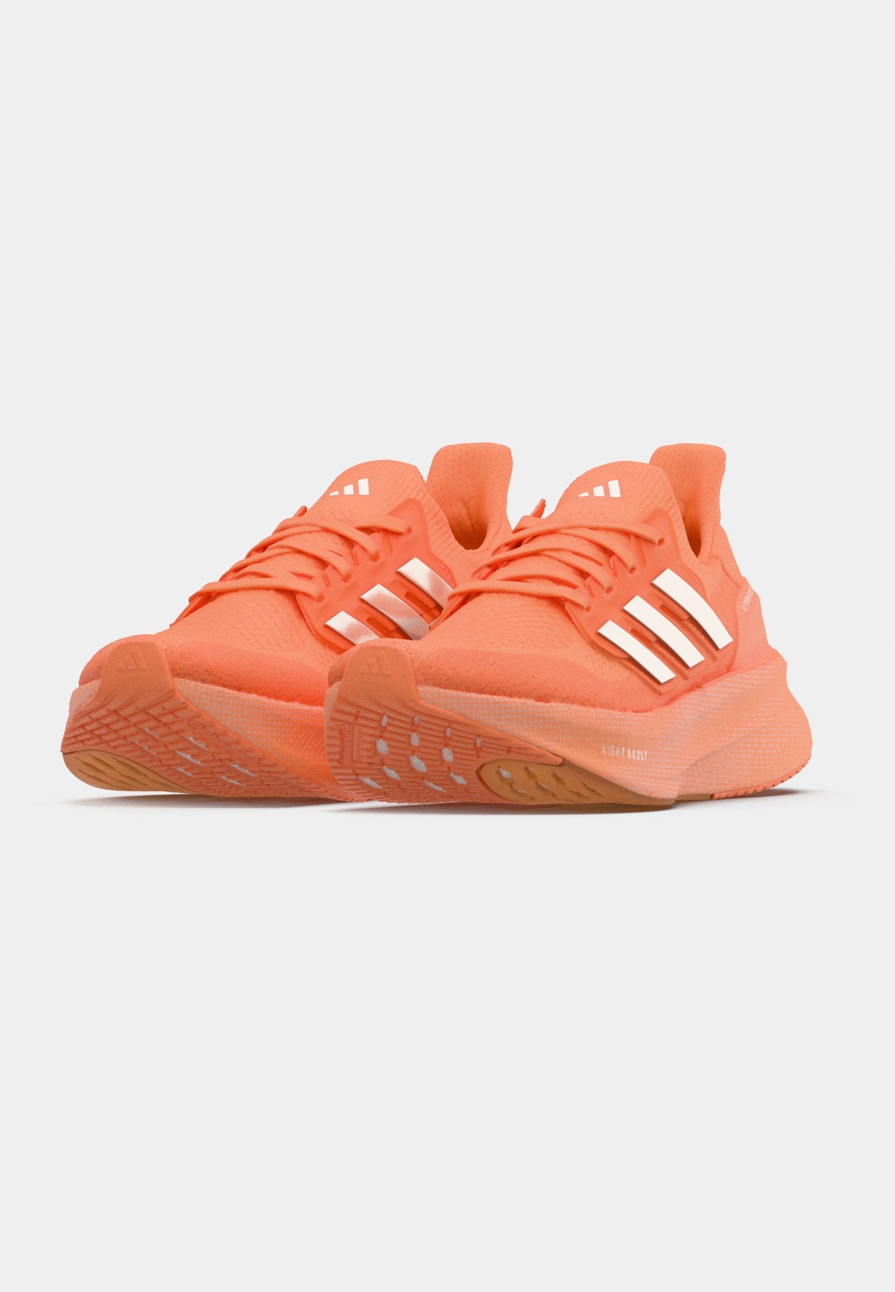 ULTRABOOST 5 W - Road running shoes - beam orange/silver-coloured metallic/solid grey