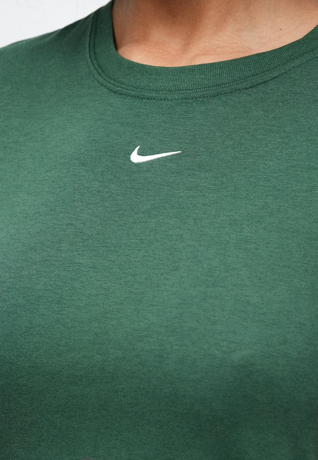 Basic T-shirt - fir/white