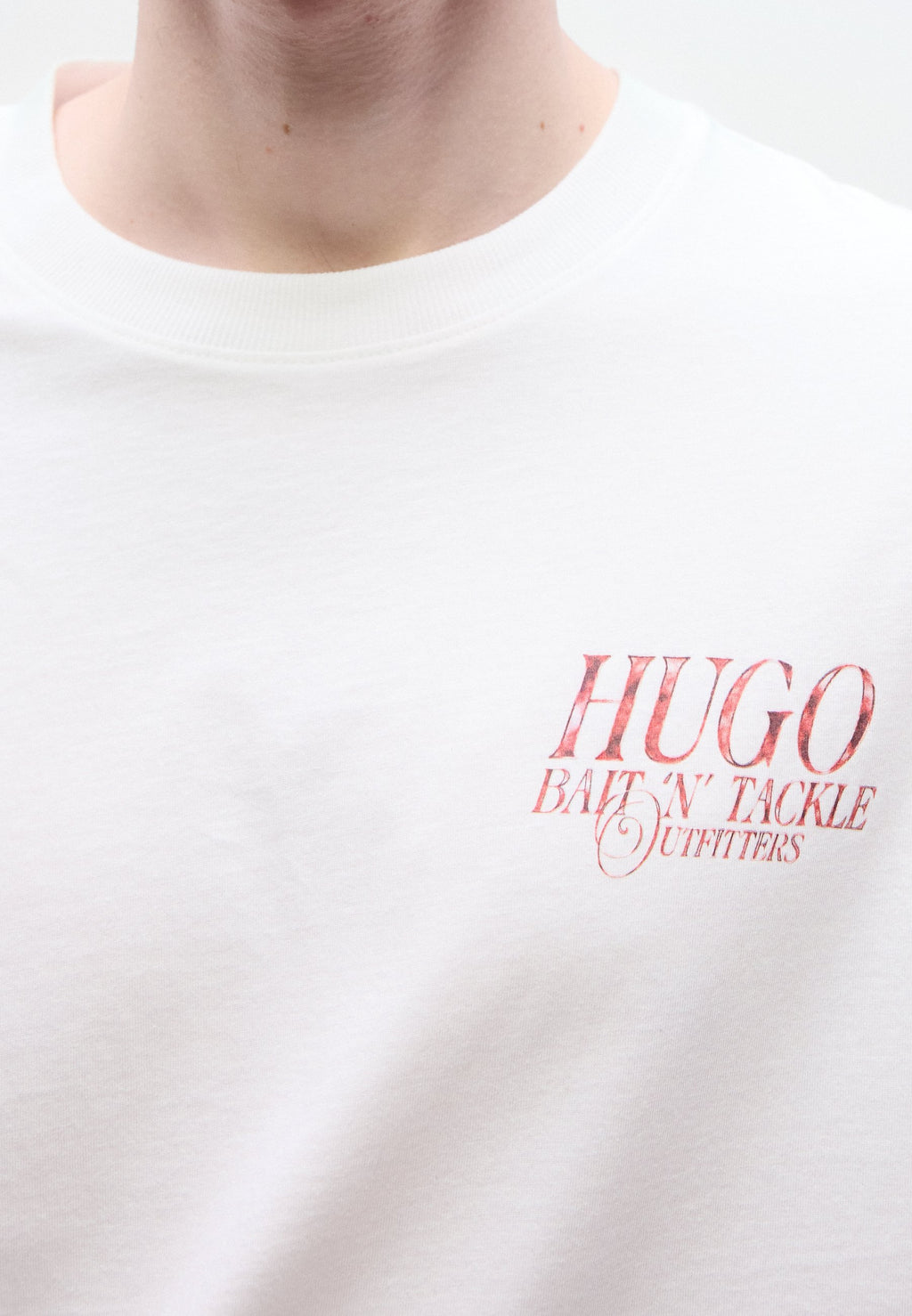 NOFISHIX - Print T-shirt - white