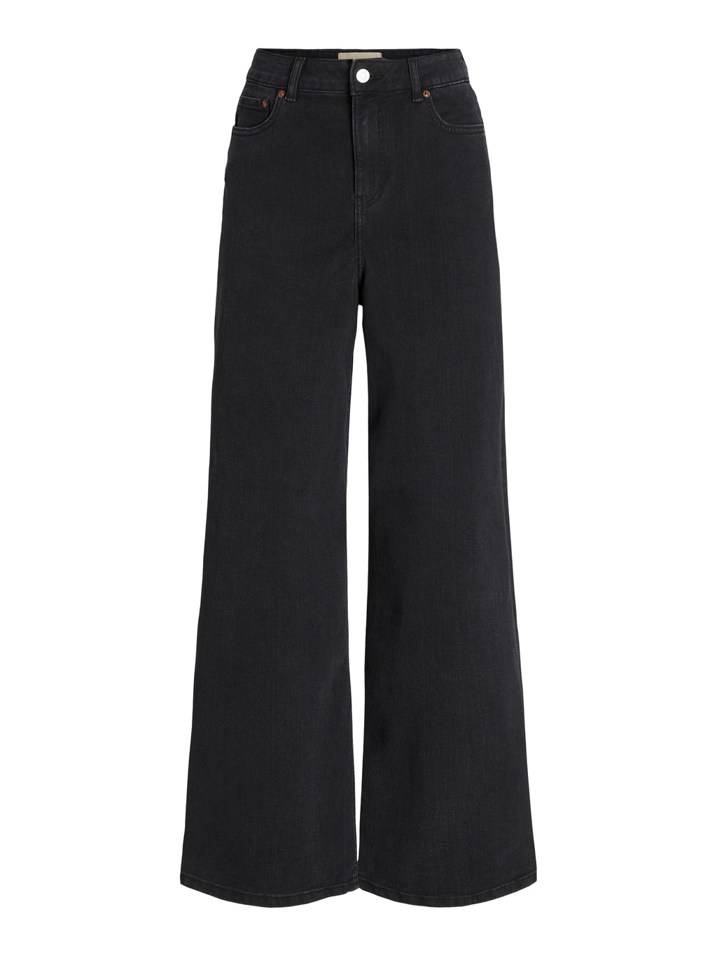 Wide fit JXTOKYO HW C6145 JEANS DNM NOOS - Wide Leg - black denim