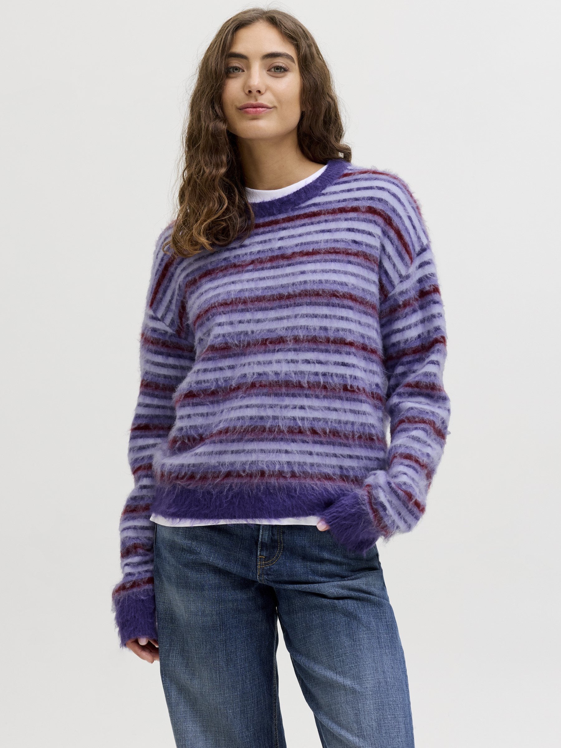 Knitted JXMARCIA Knitted - Jumper - petunia