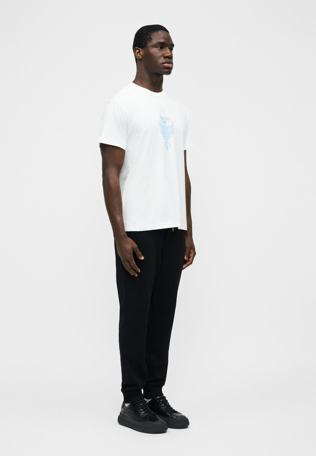 TRITON - Print T-shirt - white