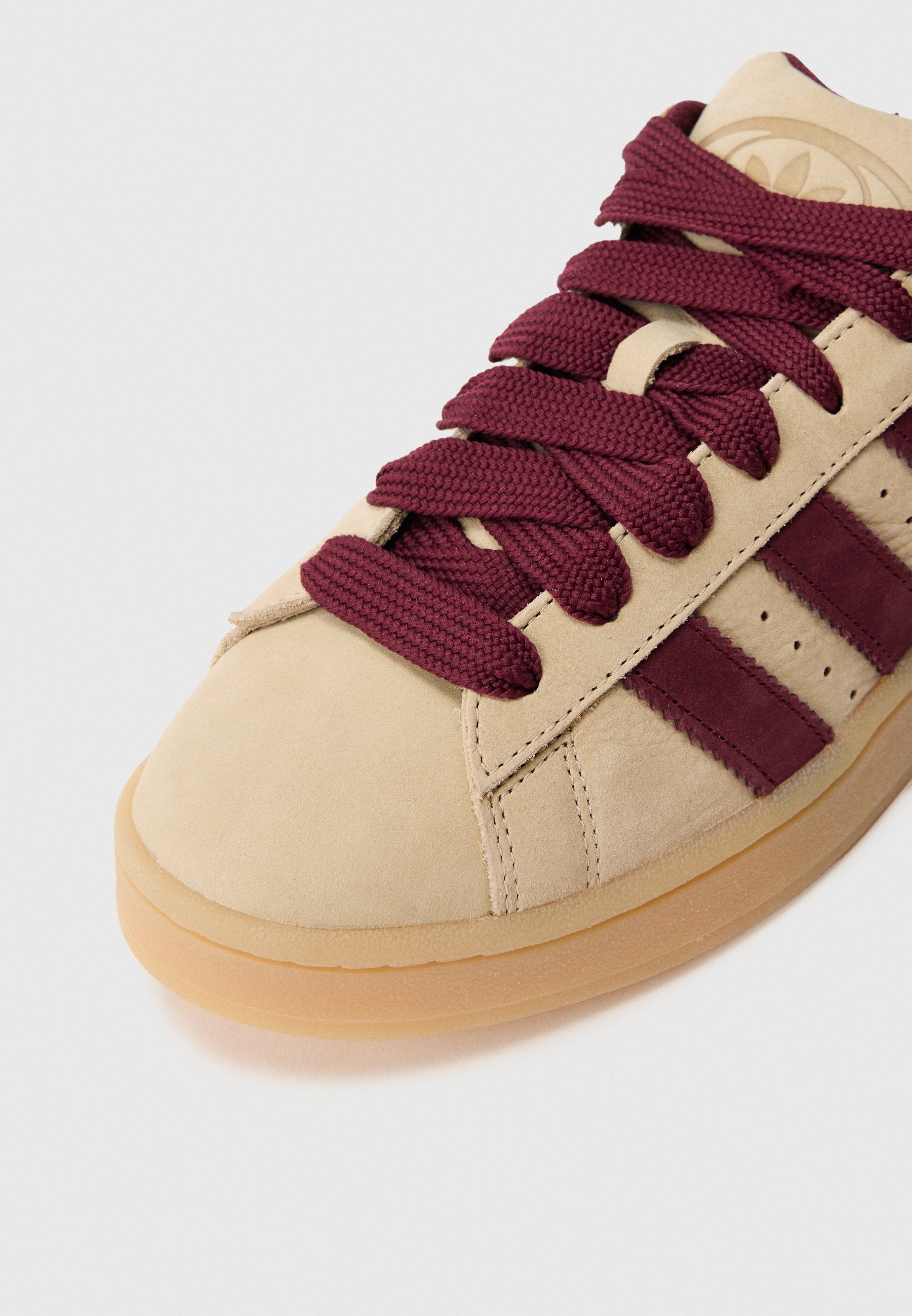CAMPUS 00S UNISEX - Trainers - stone khaki/maroon/gum