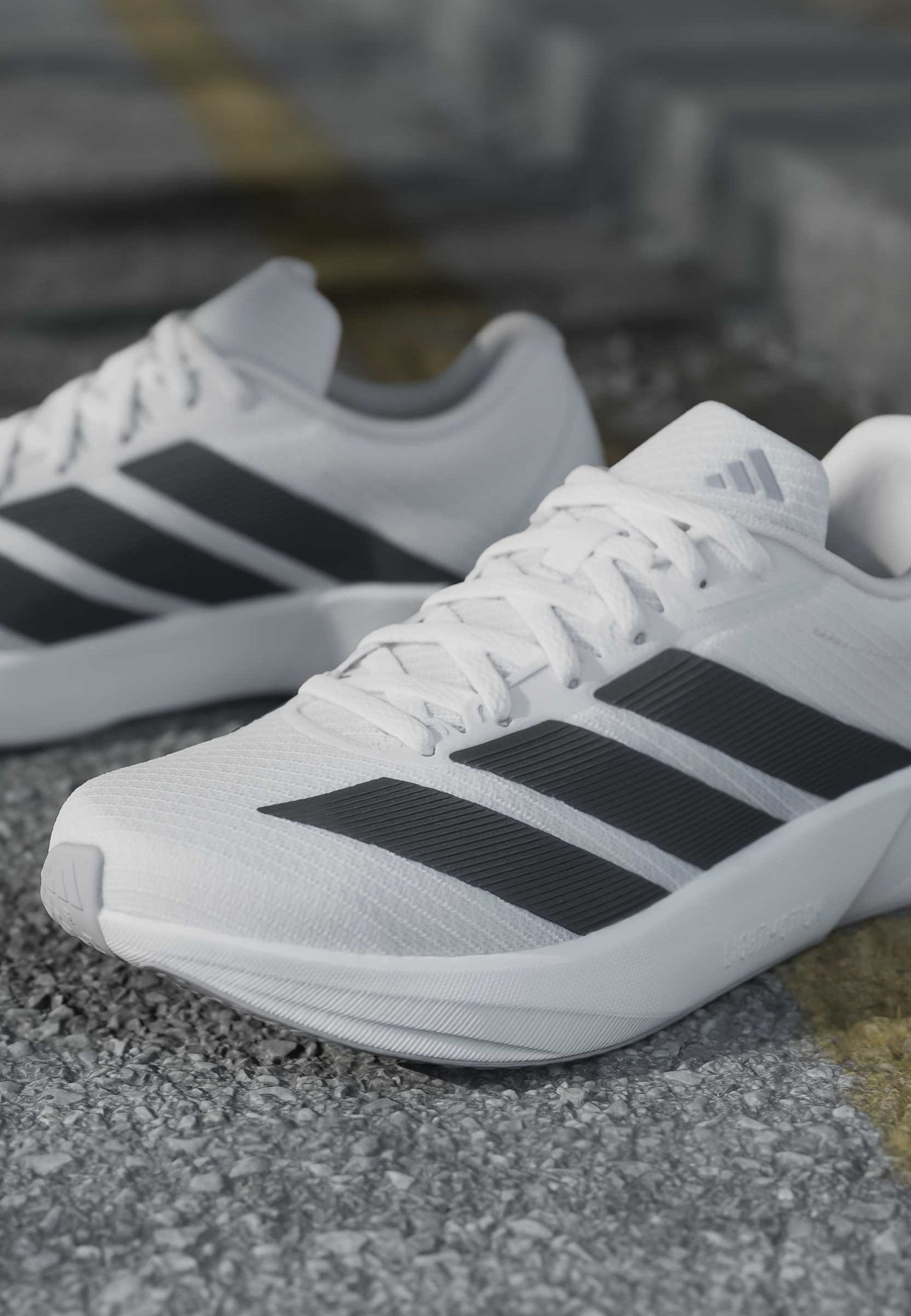 ADIDAS PERFORMANCE DURAMO RC2 RUNNING SHOES - Walking trainers - cloud white   grey five   halo silver
