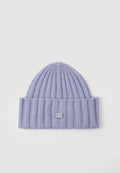 HERITAGE PLAQUE WOOL BLEND BEANIE - Beanie - periwinkle dusk