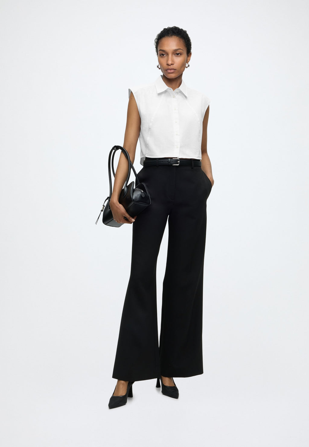 ESTATE - Button-down blouse - white