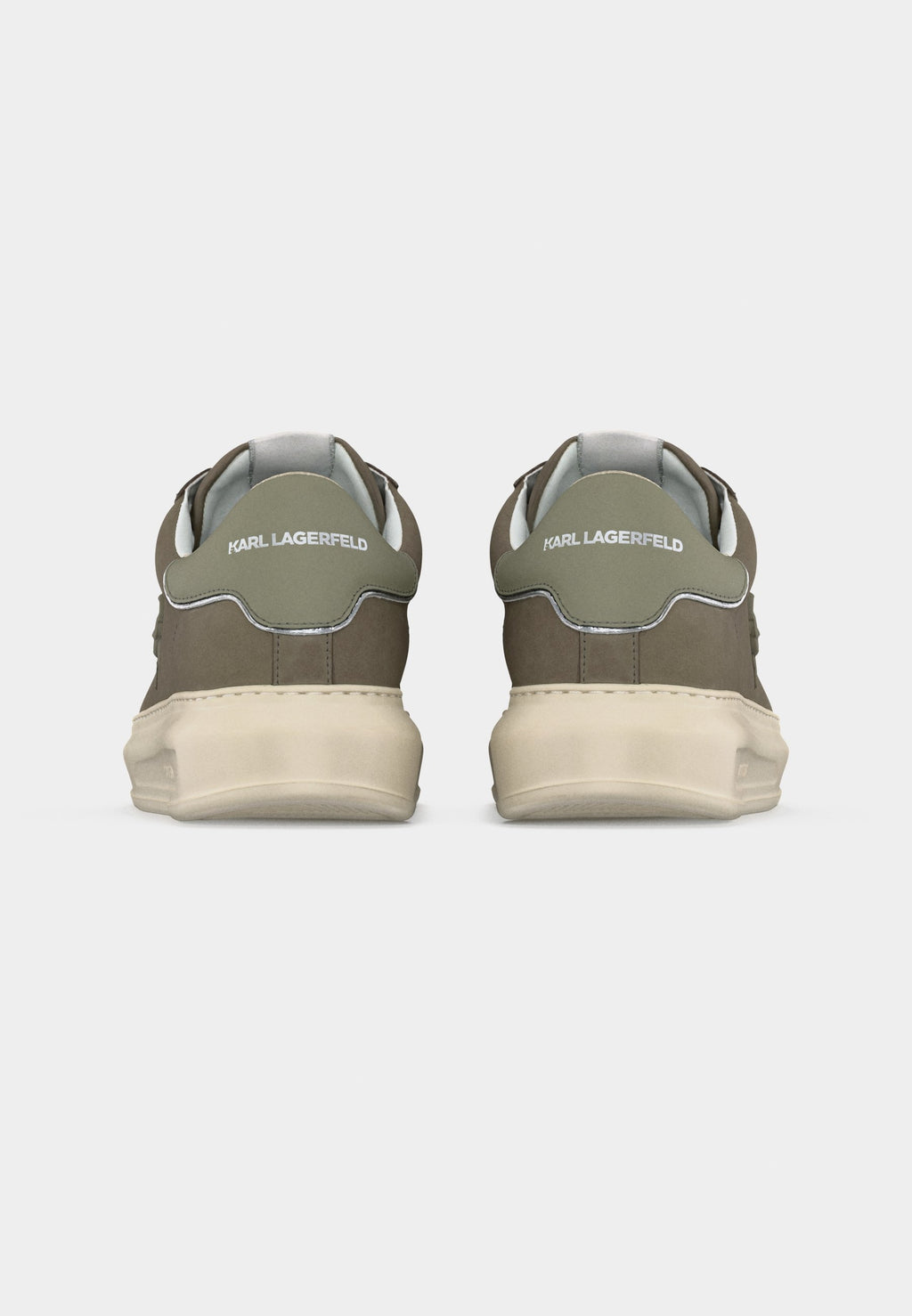 KAPRI MENS RELIEF LACE - Trainers - light khaki