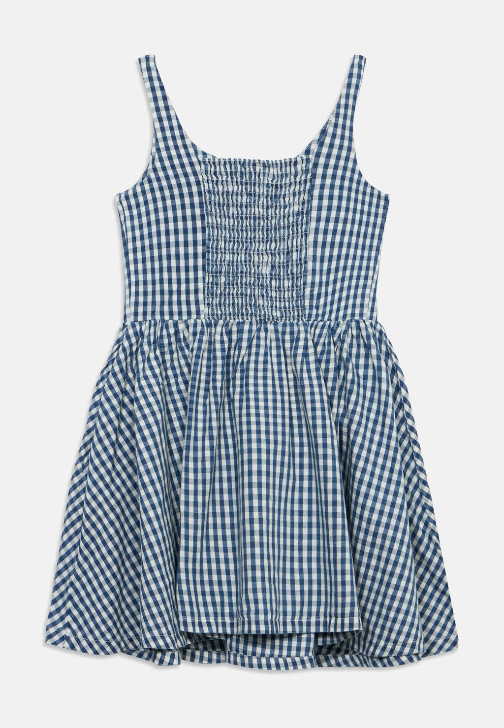 TANK SQUARE NECK DRESS - Day dress - blue