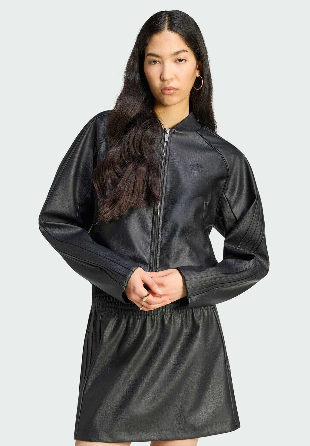 Blouson aviateur - noir   bordeaux