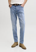 Tapered fit JJIMIKE JJORIGINAL ST 171 NOOS - Straight leg jeans - blue denim