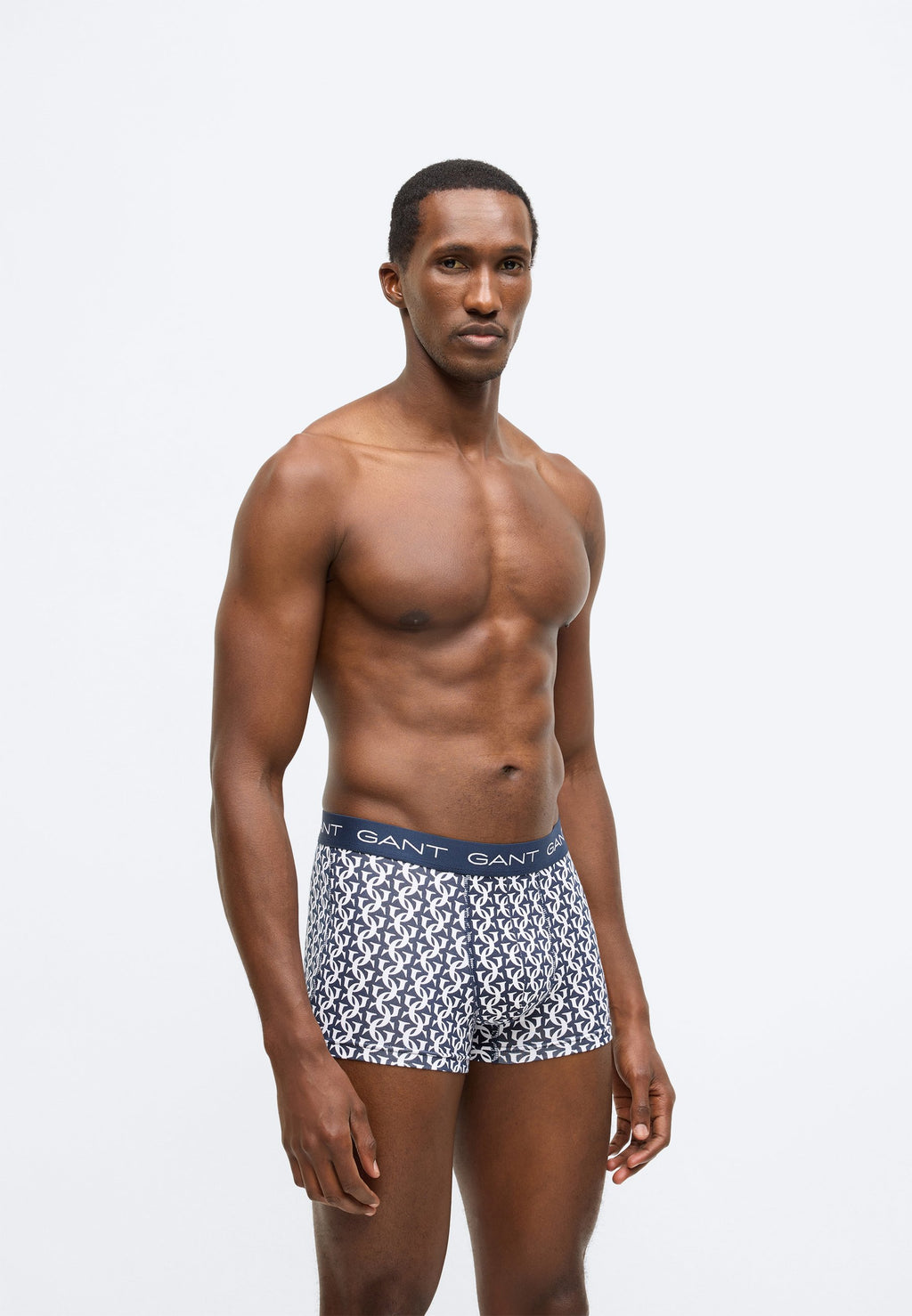MONOGRAM PRINT TRUNK 3 PACK - Trunks - marine