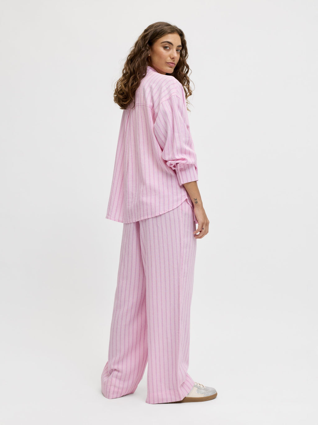 JXALMIRA - Button-down blouse - pink lady
