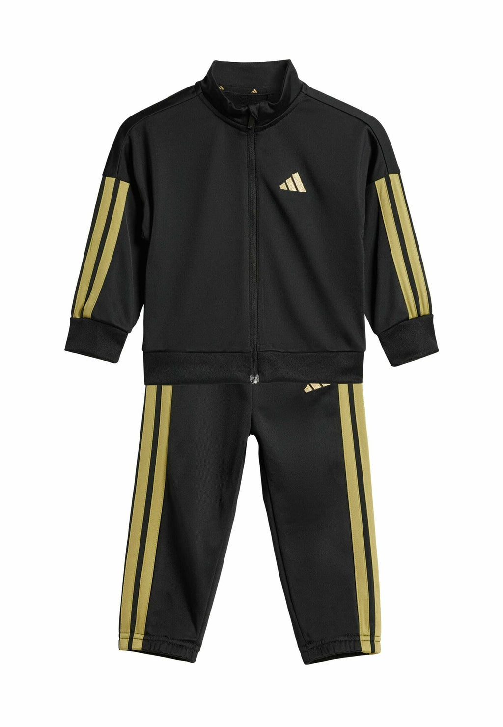 SET - Tracksuit - black   gold metallic