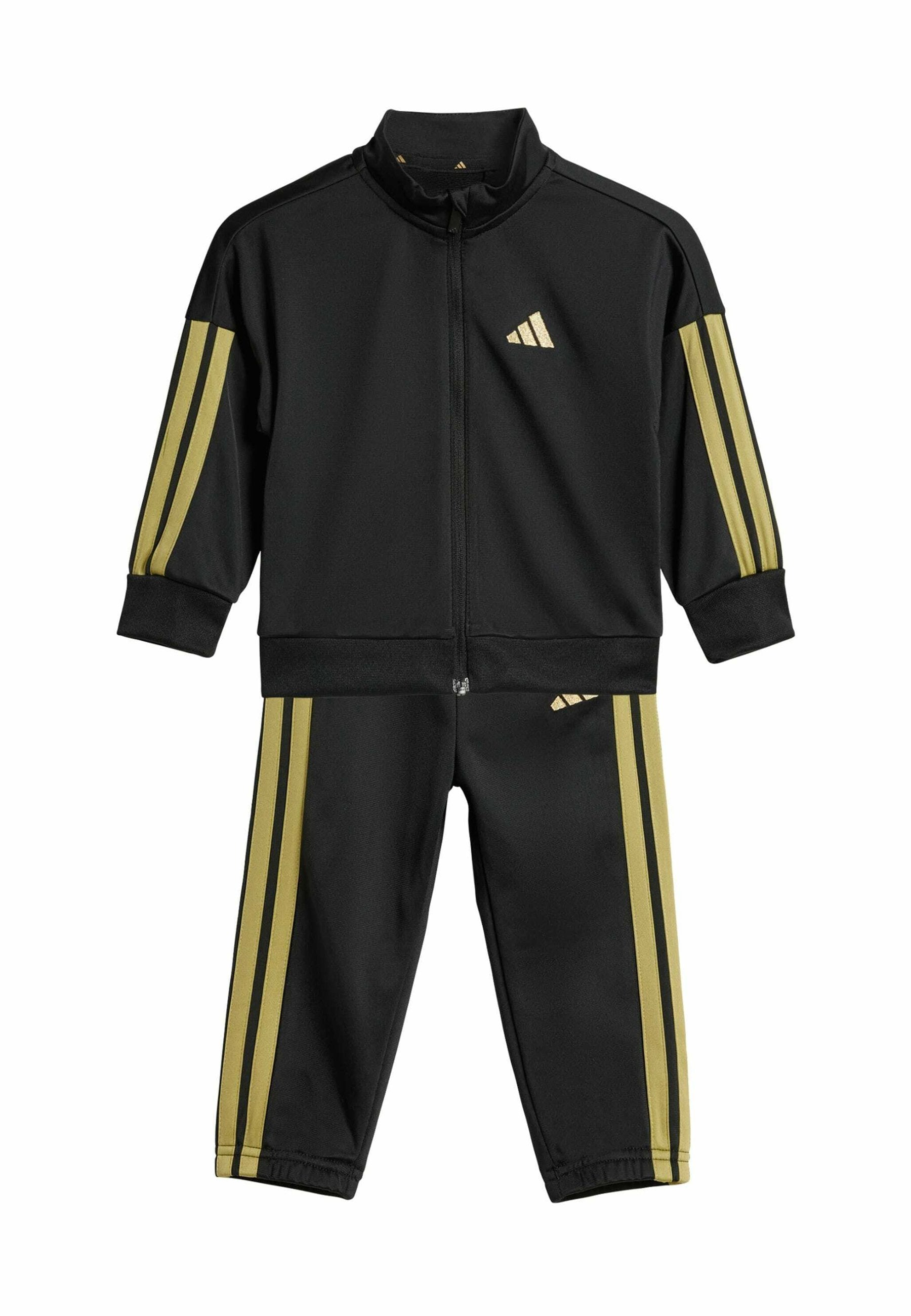 SET - Tracksuit - black   gold metallic