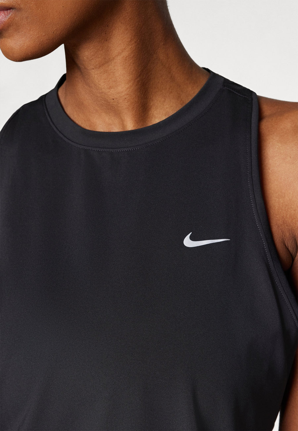 SWIFT TANK - Top - black/reflective silver