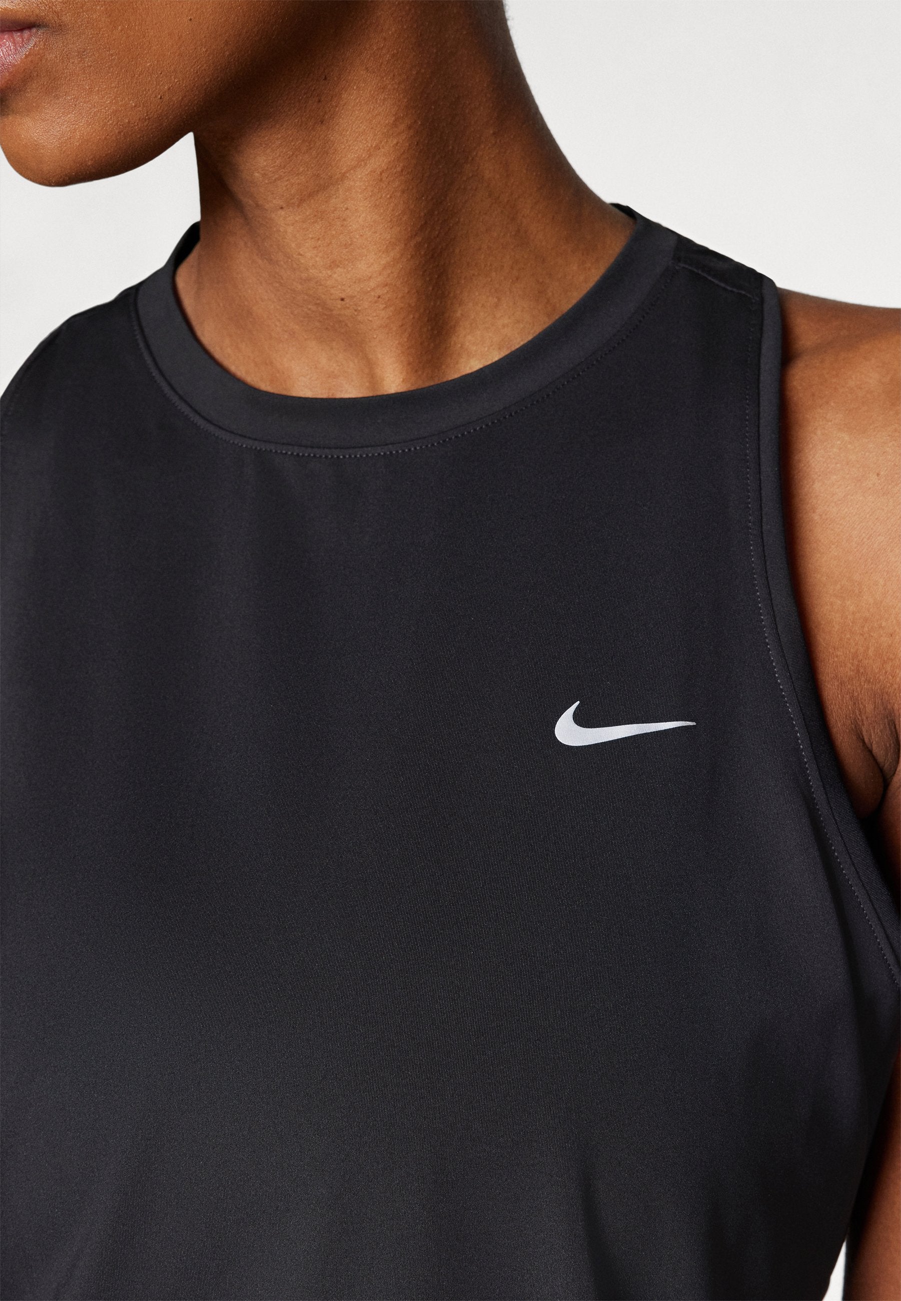 SWIFT TANK - Top - black/reflective silver