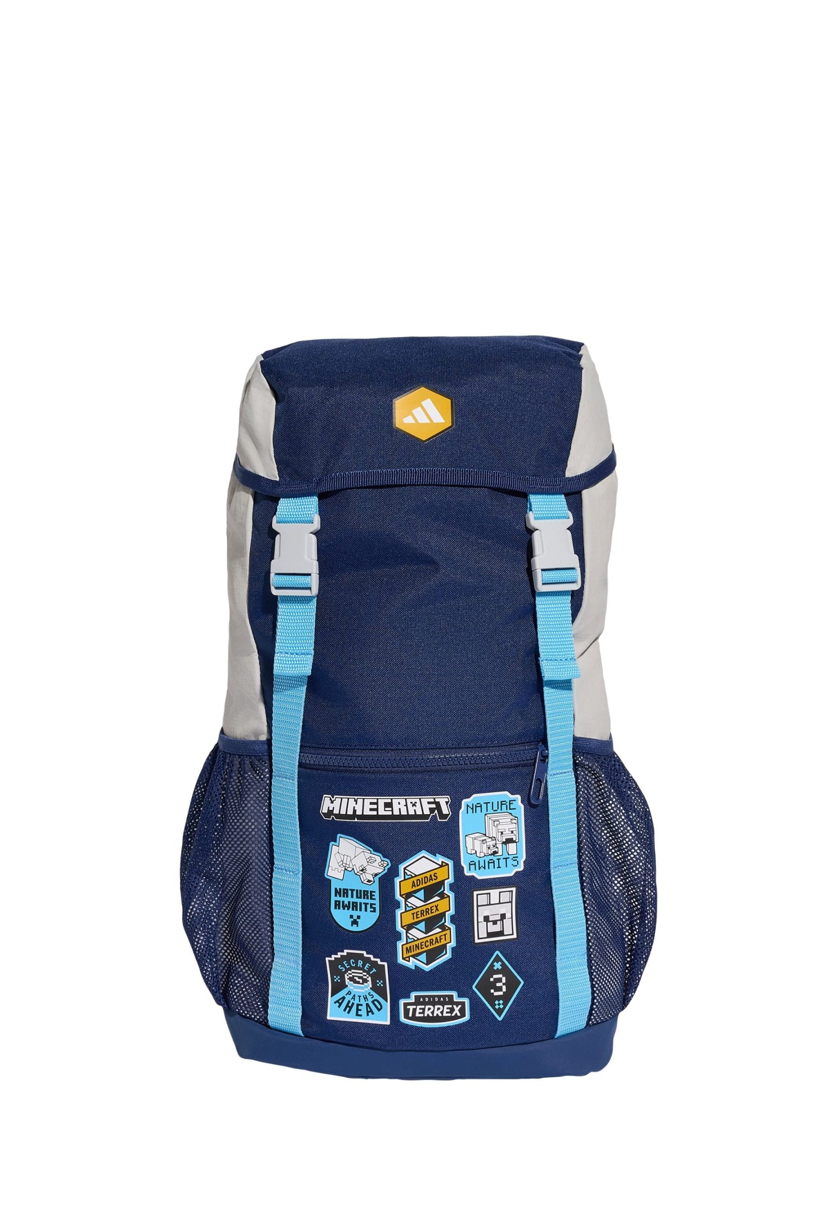 Y MINECRAFT BPK - Sac à dos - bleu foncé/gris clair uni