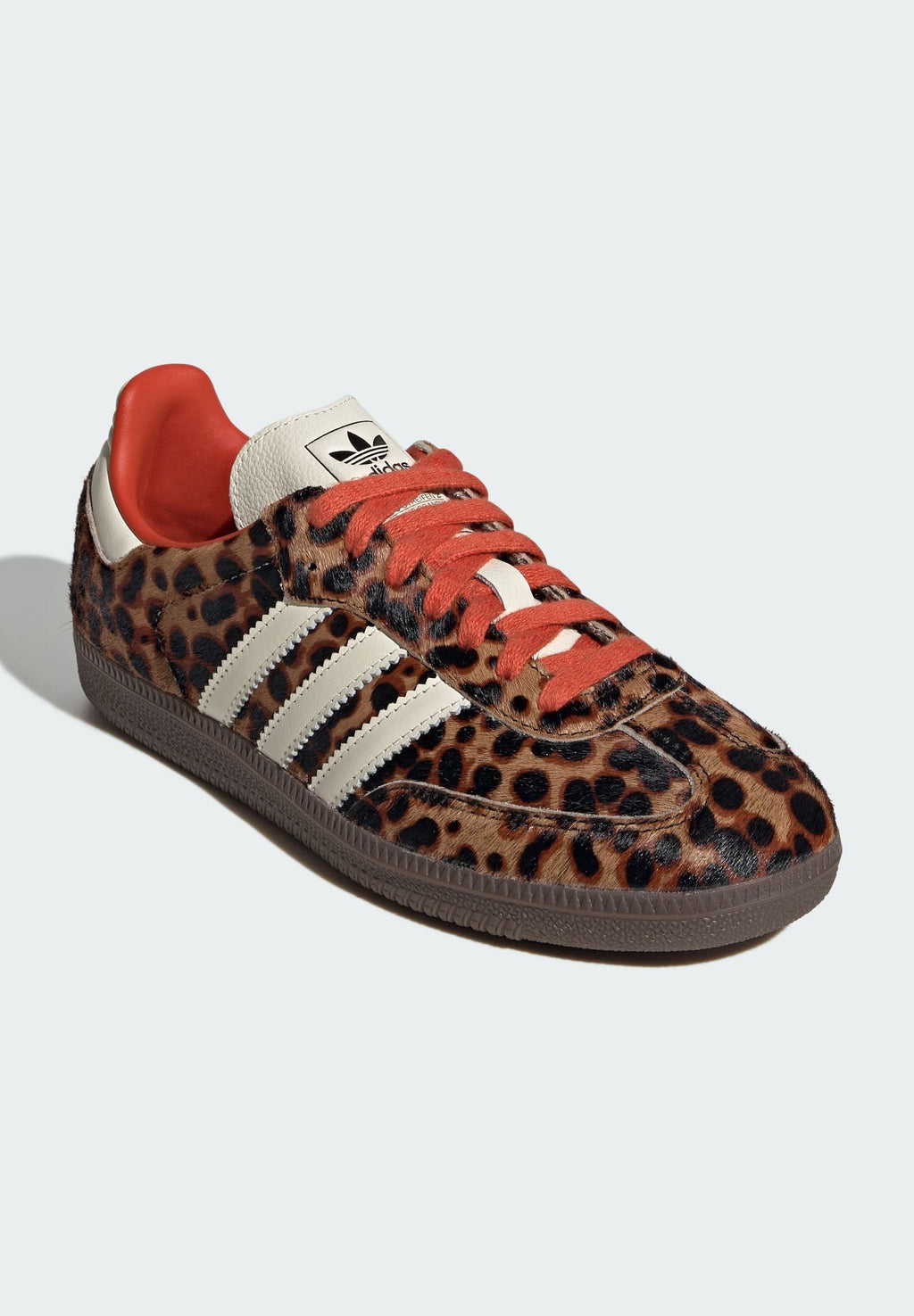 SAMBA OG LEOPARD - Trainers - core black preloved red cream white