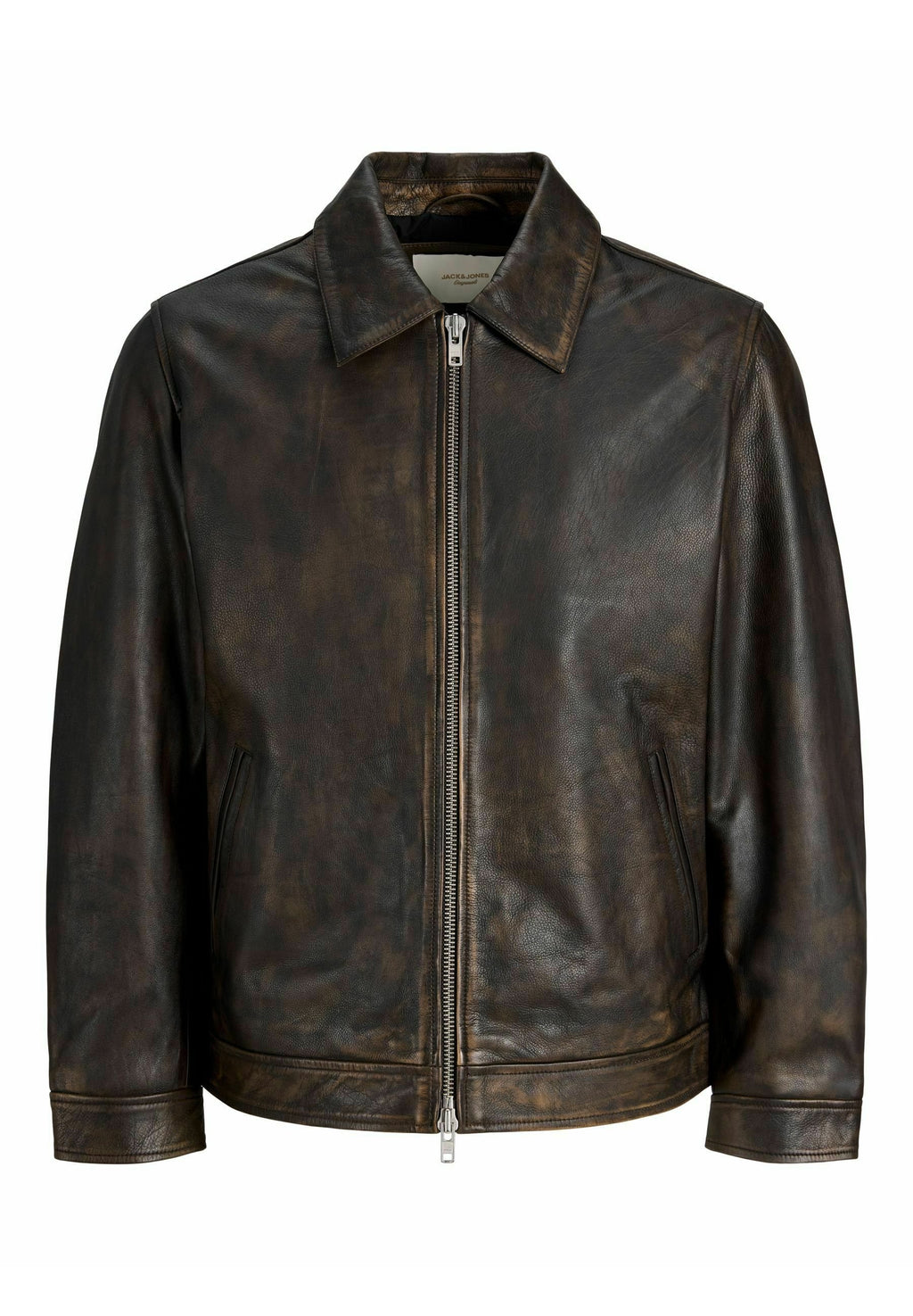 Leather Leather - Leather jacket - chocolate brown
