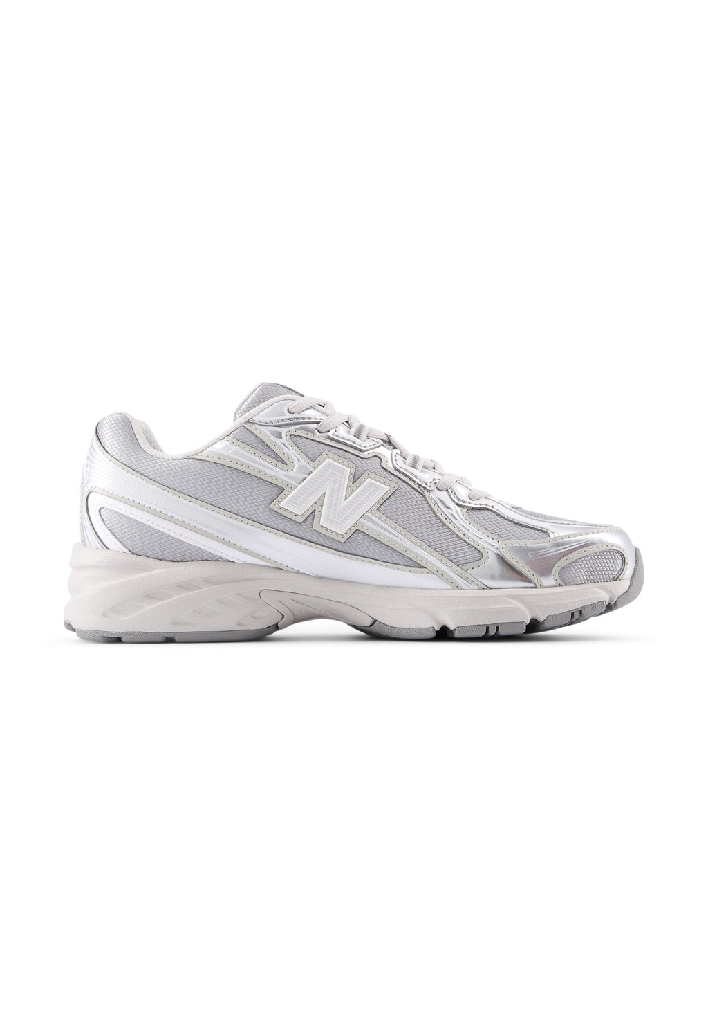 Trainers - metallic silver metallic silver
