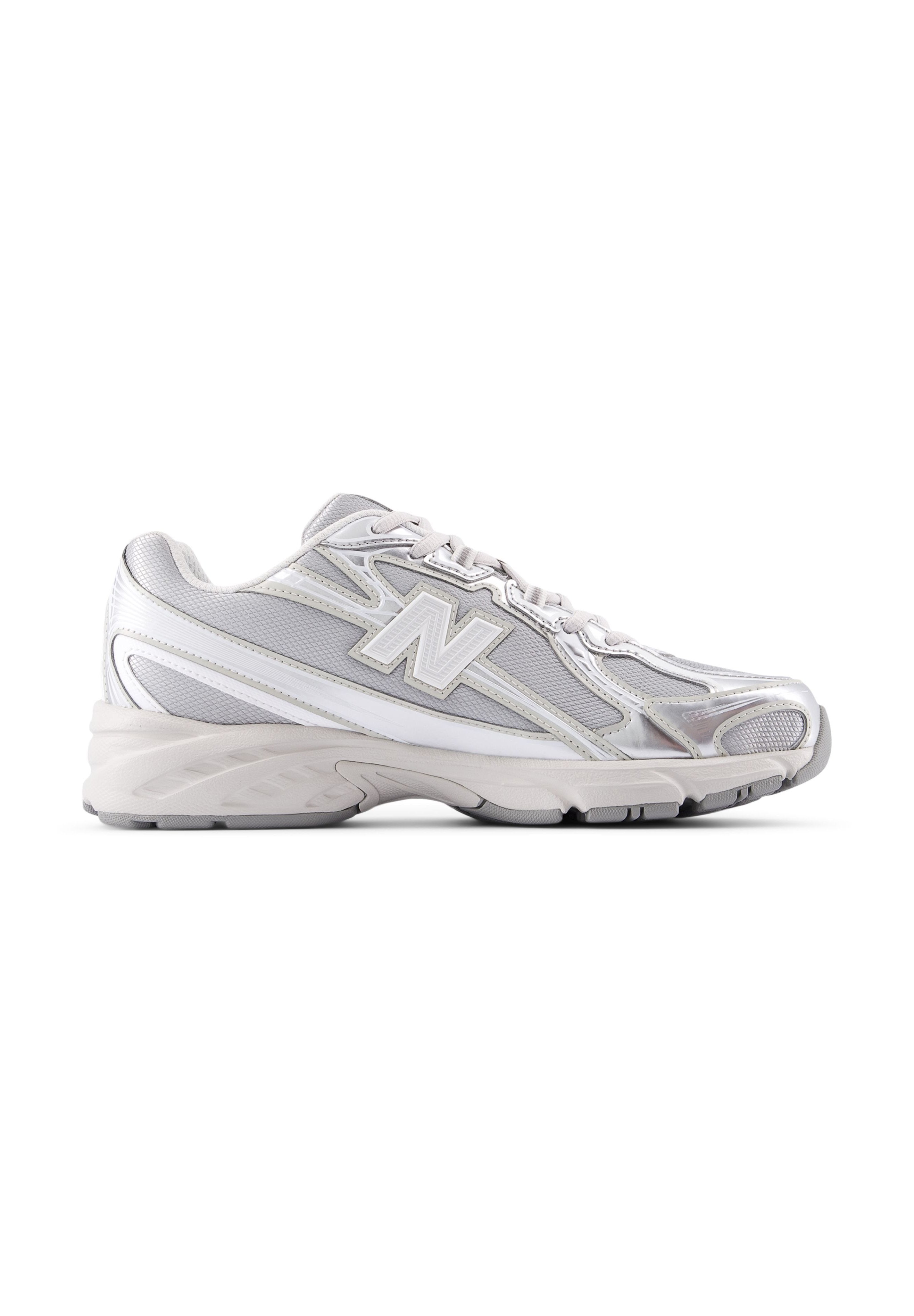 Trainers - metallic silver metallic silver