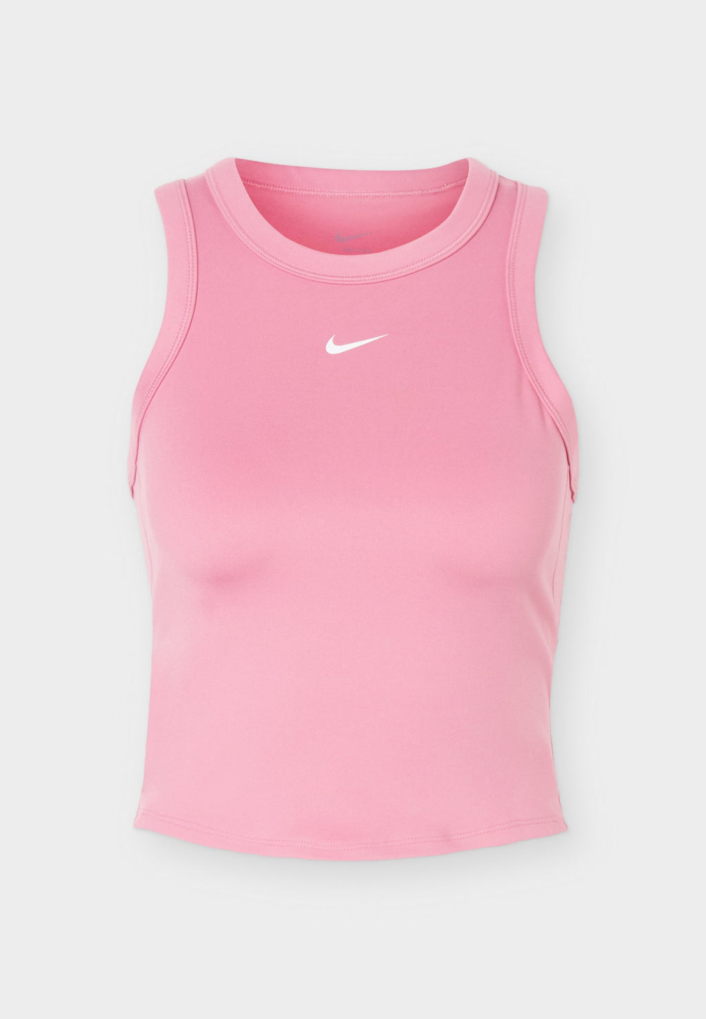 ONE FITTED CROP TANK - Top - peony/white