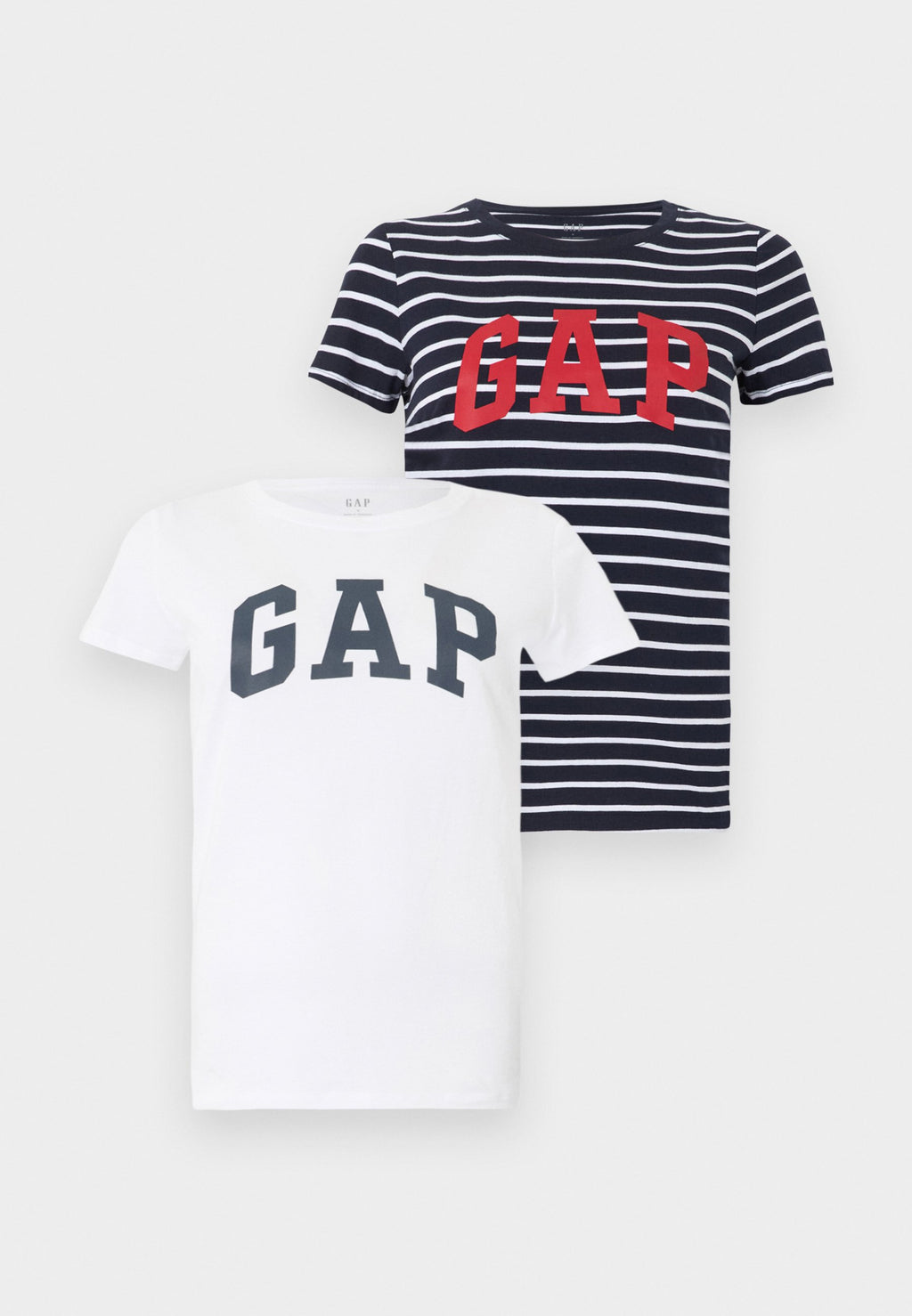 FRANCHISE TEE 2'Lİ PAKET - Baskılı Tişört - beyaz/lacivert