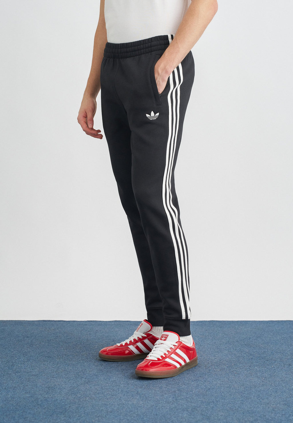 Tracksuit bottoms - black