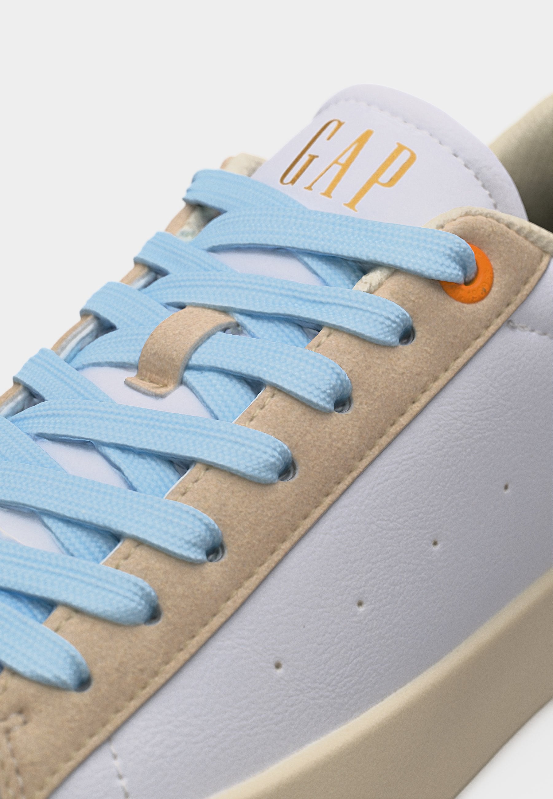 SUN - Trainers - white/pastel green
