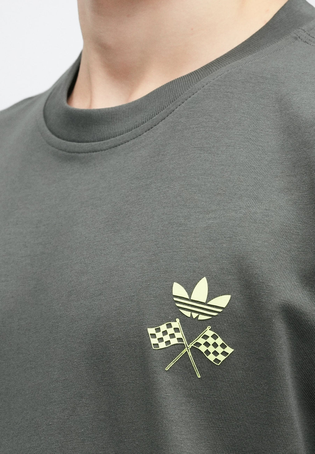 RACING CAR - Print T-shirt - grey six
