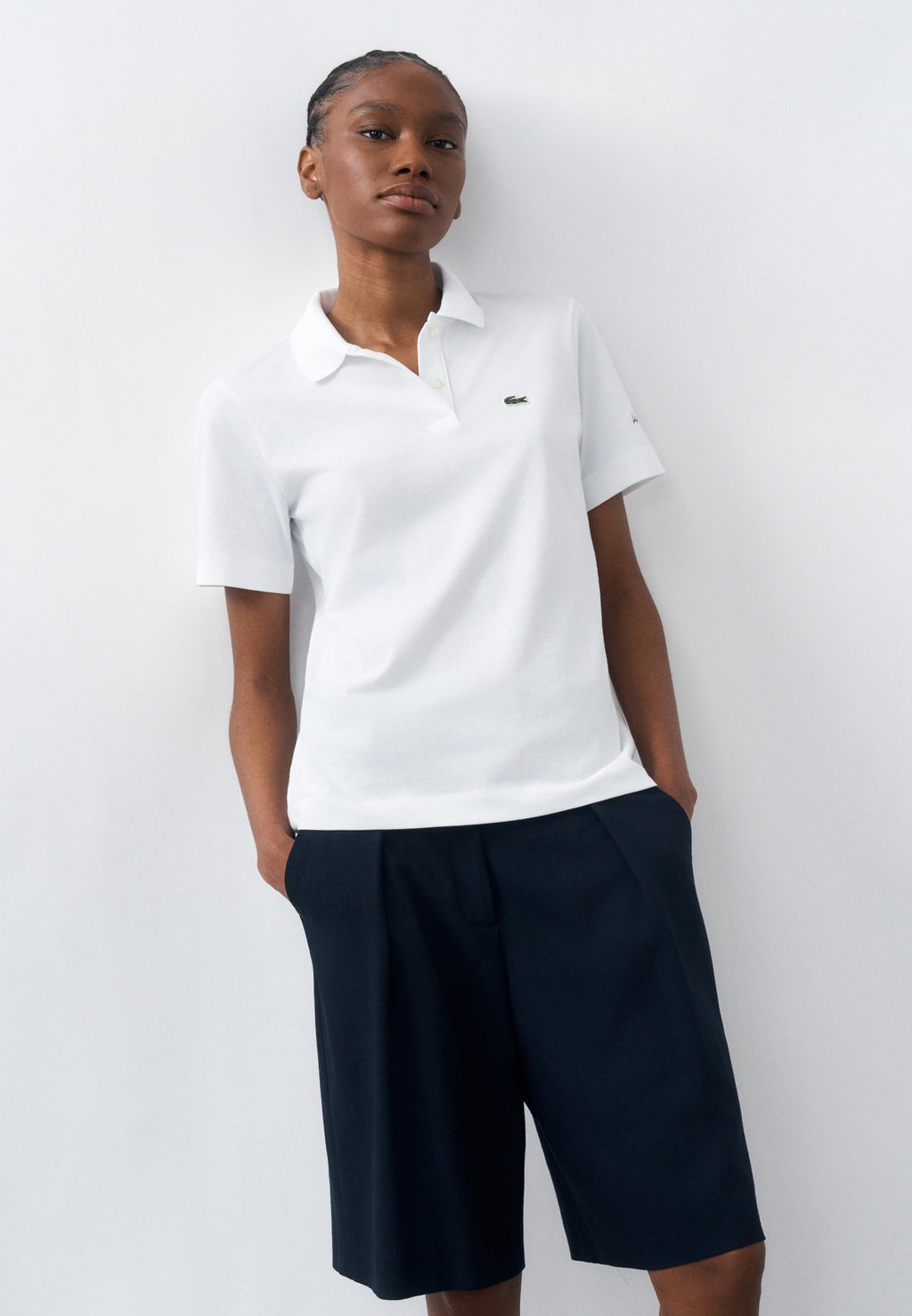 Polo shirt - blanc