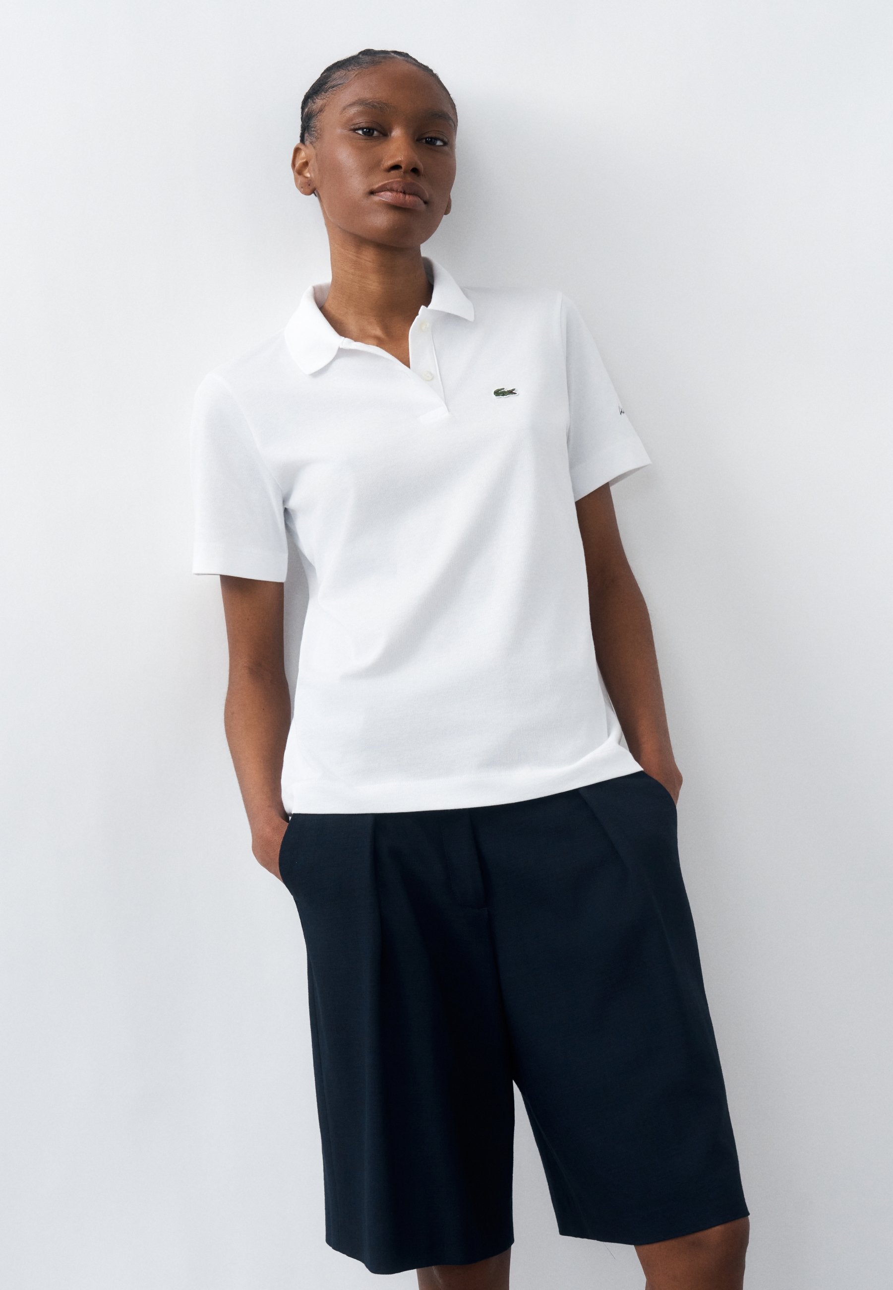 Polo shirt - blanc