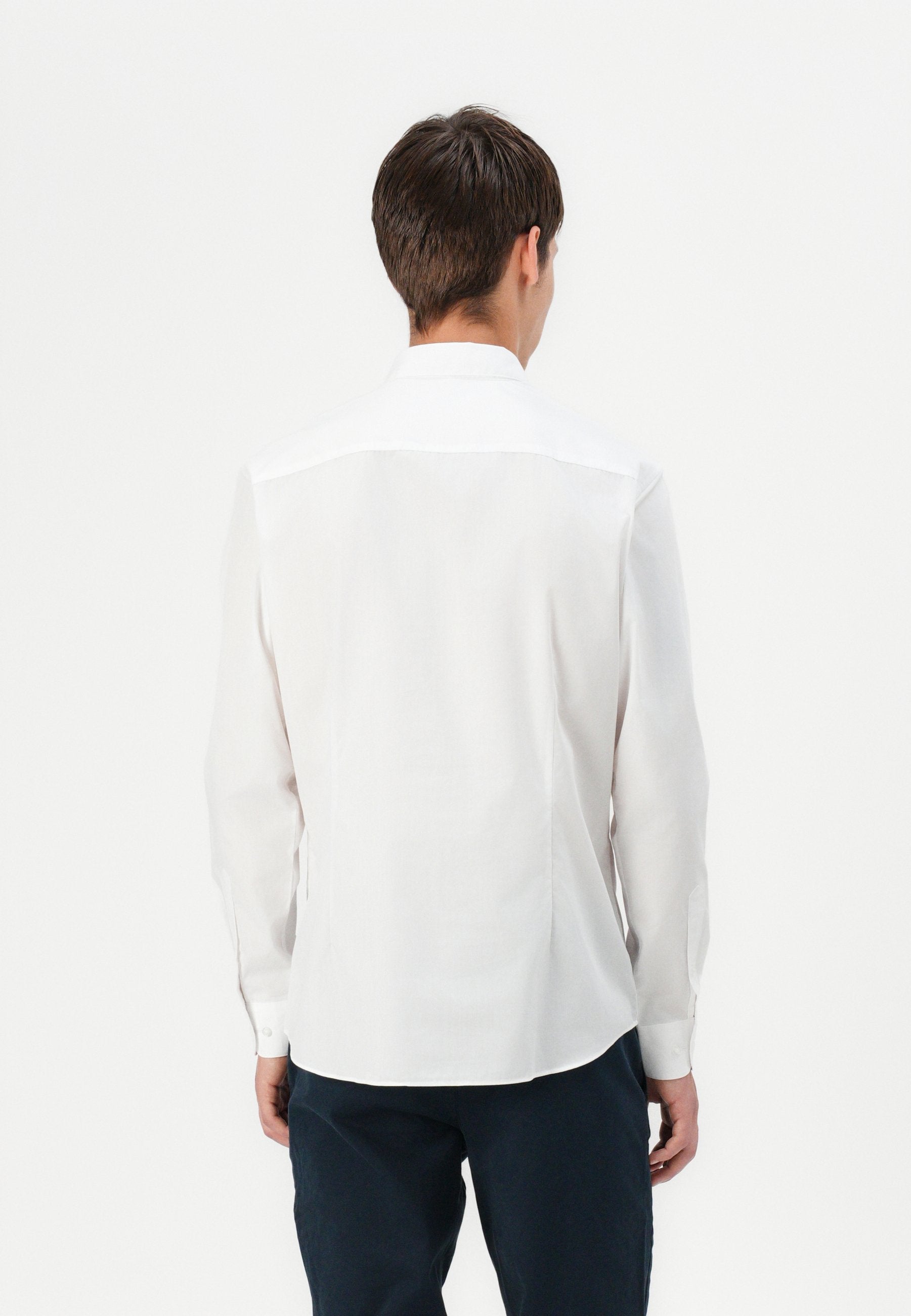 Slim Fit - Shirt - white