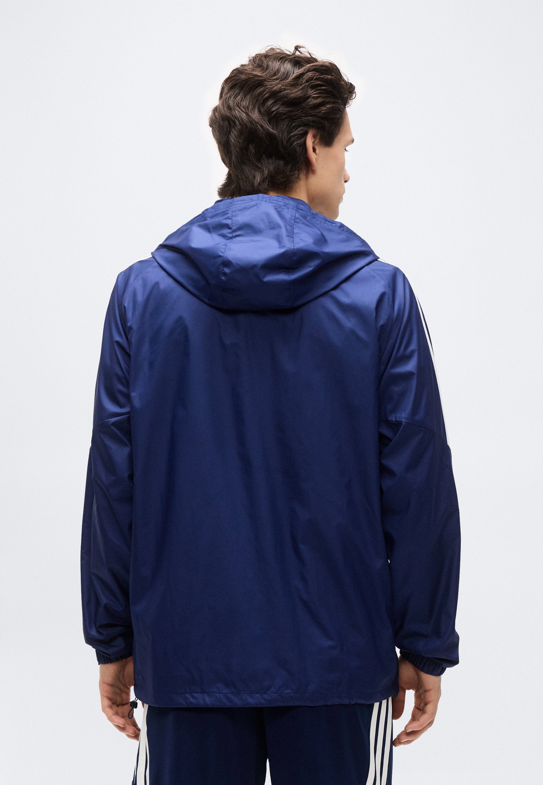 LIGUE TIRO26 - Coupe-vent - bleu marine 2/blanc