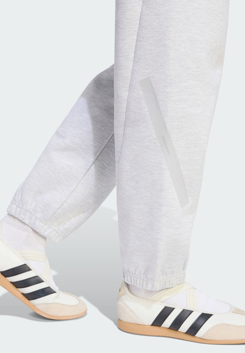 ADIDAS Z.N.E. PANTS - Tracksuit bottoms - light grey heather