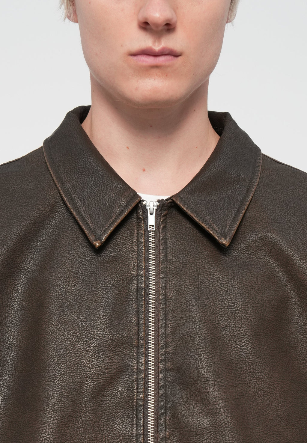 Transitional Transitional - Faux leather jacket - chocolate brown