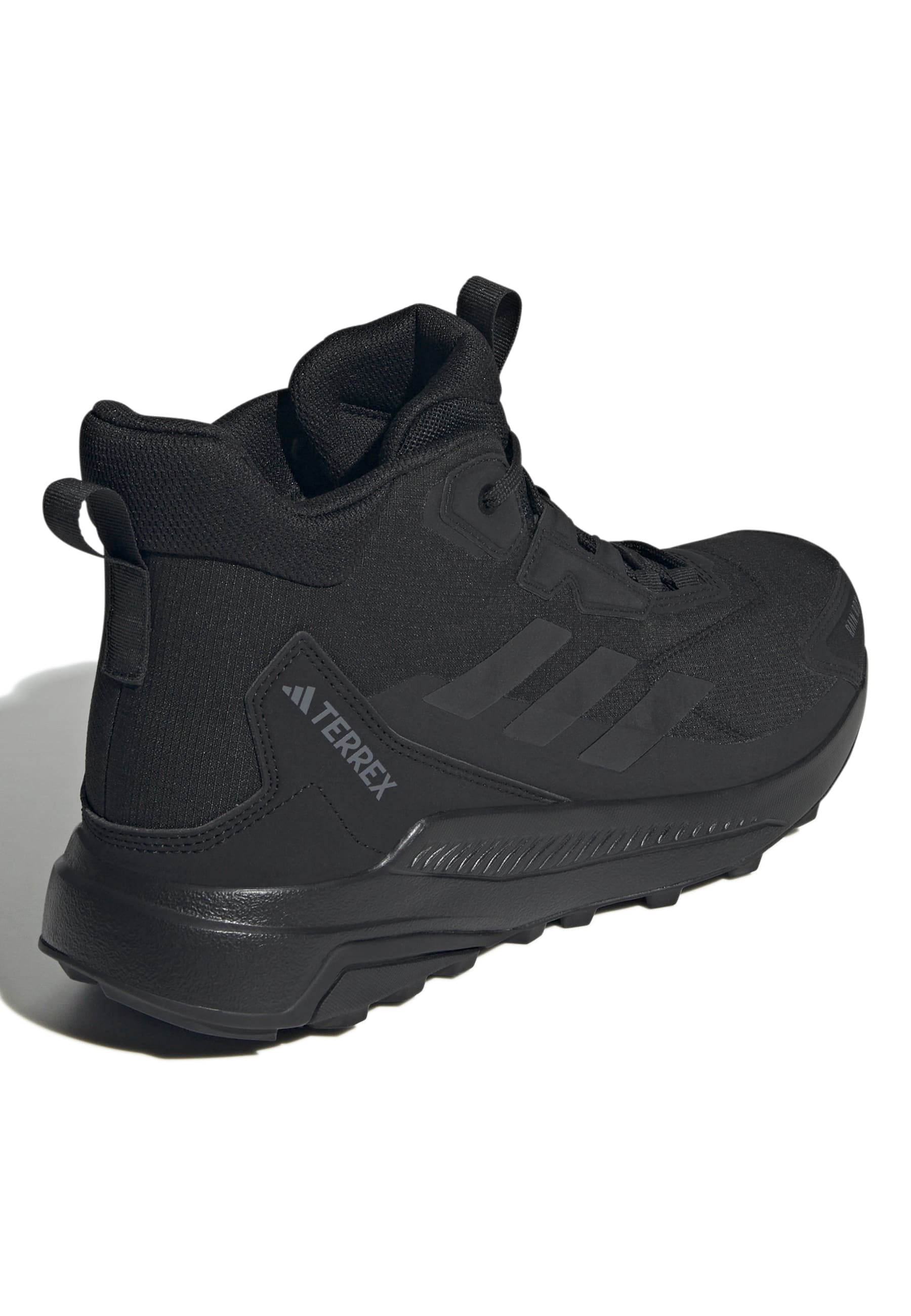 ANYLANDER MID - Hiking shoes - core black core black grey four