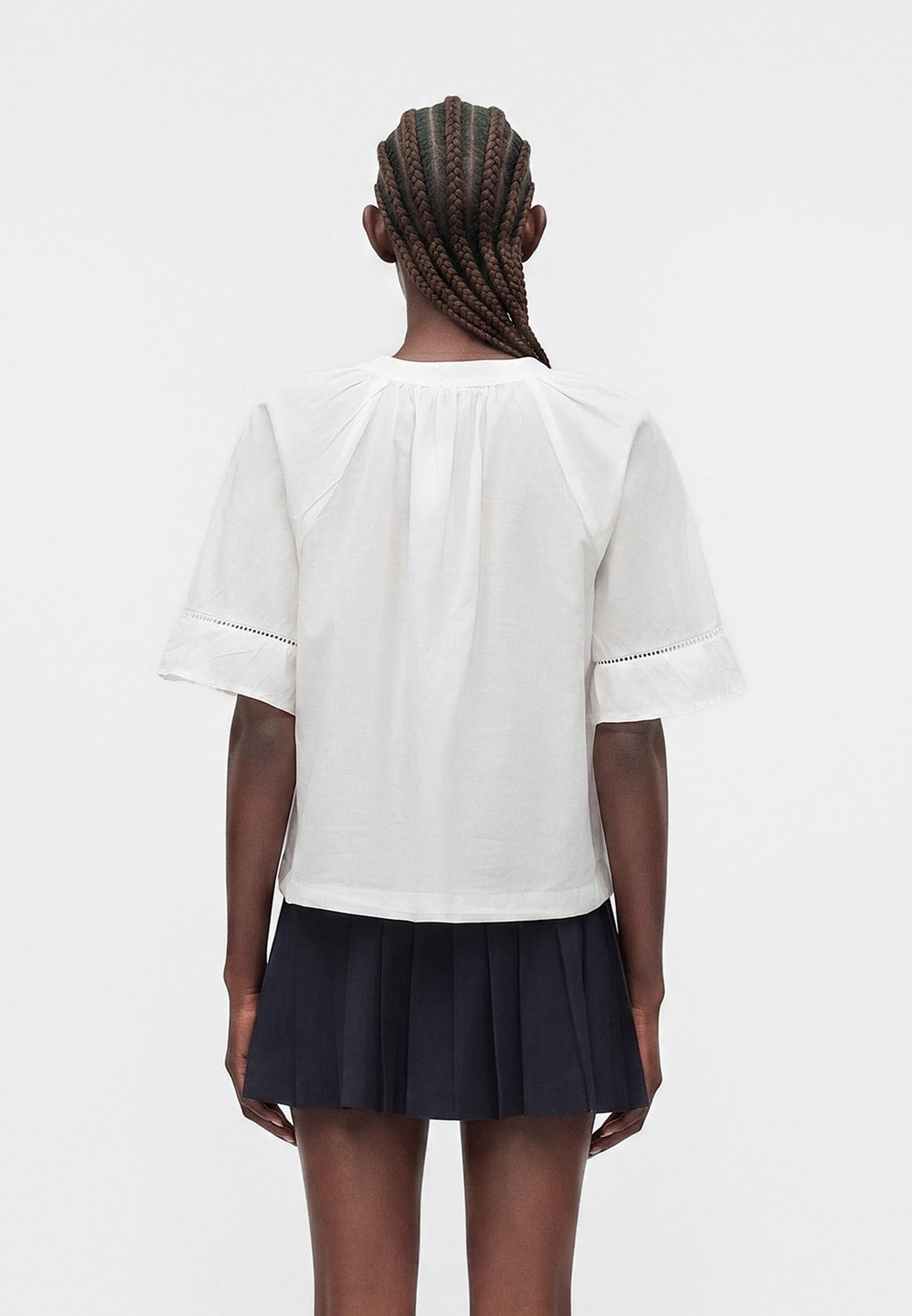 MAY EYELET  - Blouse - fresh white