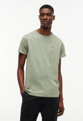 FLAG EXTRA SLIM UNISEX - Basic T-shirt - spring olive