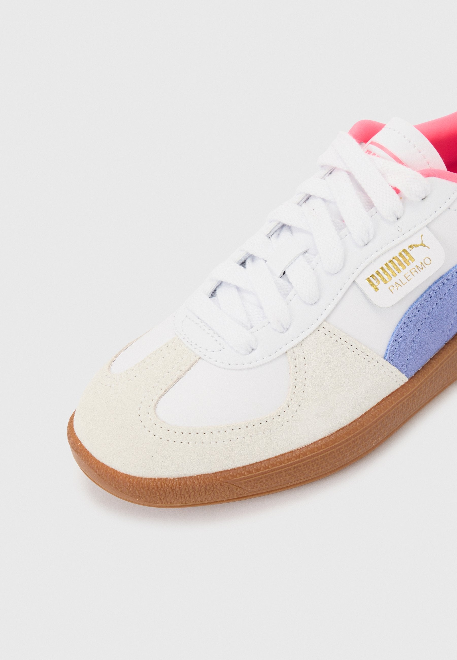 PALERMO UNISEX - Trainers - white/intense lavender/gum