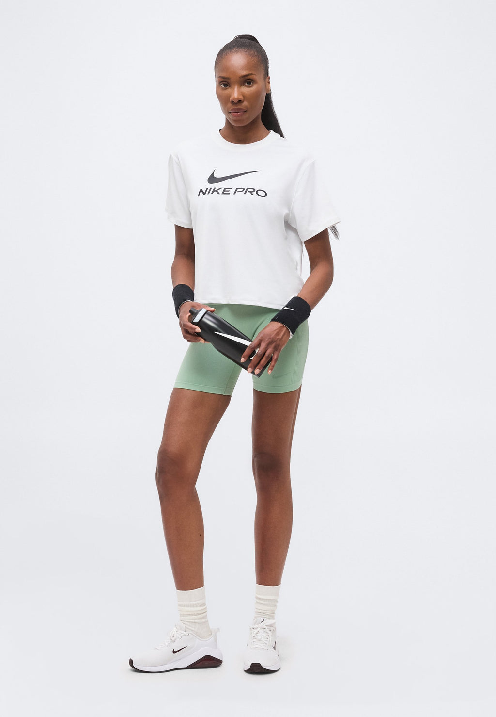 365 LOOSE - Sports T-shirt - white/black